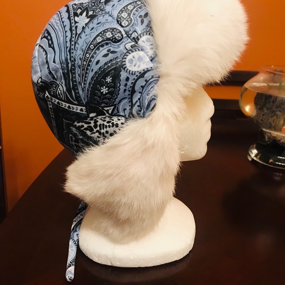 3-in-1 Winter hat with rabbit fur from Europe - Picture 3 of 10